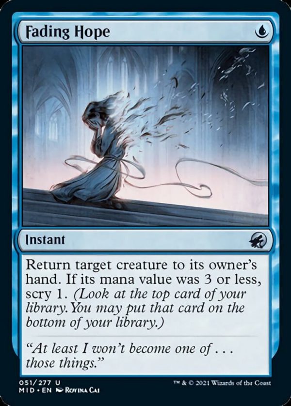 Fading Hope - Innistrad: Midnight Hunt-(051)