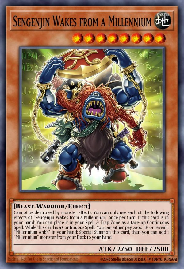 Sengenjin Wakes from a Millennium - (The Infinite Forbidden) - (INFO-EN001) - (Ultra Rare)