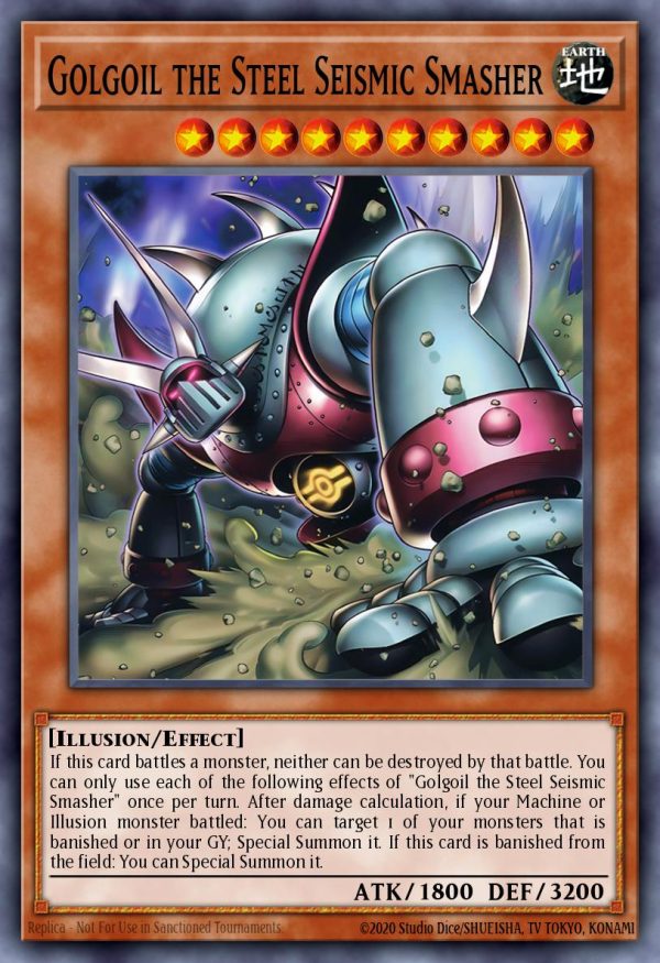 Golgoil the Steel Seismic Smasher - (Legacy of Destruction) - (LEDE-EN026) - (Common)